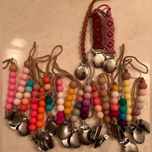 Ryan & Rose Pacifier Clips